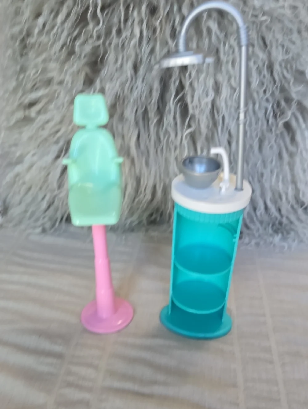 2015 Mattel Barbie Careers Dentist Replacement Table Sink Chair